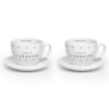 Set de 2 tazas para café con leche XXL - Imagen 2