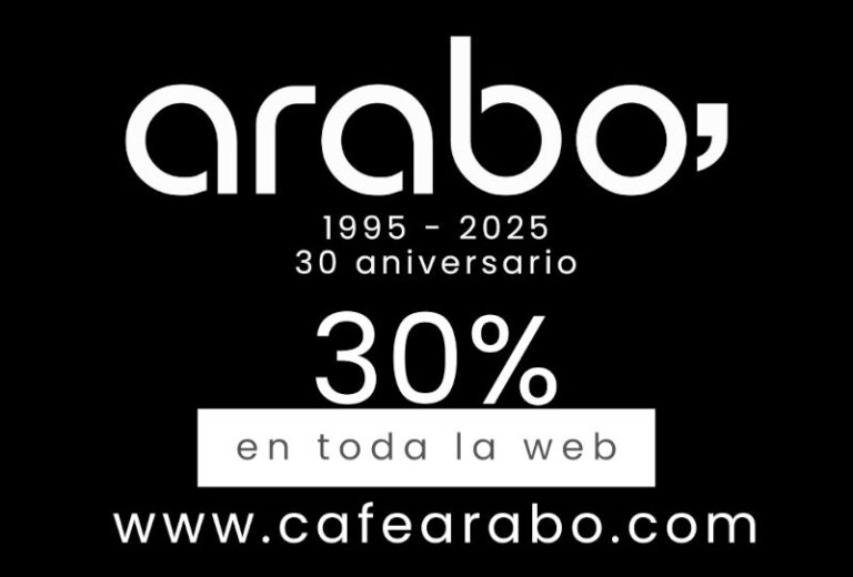 descuentos 30 por ciento en toda la web cafes tes infuciones arabo octubre